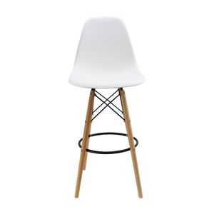 Silla Alta DKR Para Barra Tipo Eames