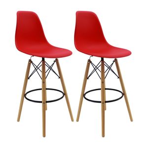 Kit x Sillas Altas DKR Para Barra Tipo Eames