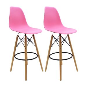 Kit x Sillas Altas DKR Para Barra Tipo Eames
