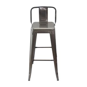 Silla Alta Para Bar Tipo Tolix Metalica