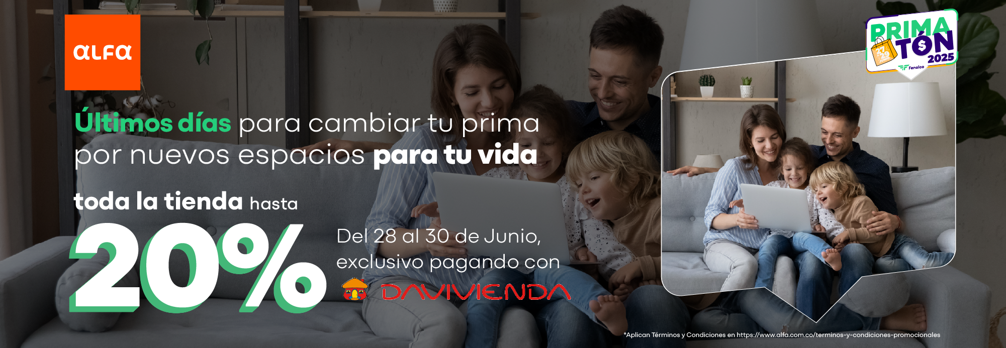 Primatón hasta 20% OFF​​