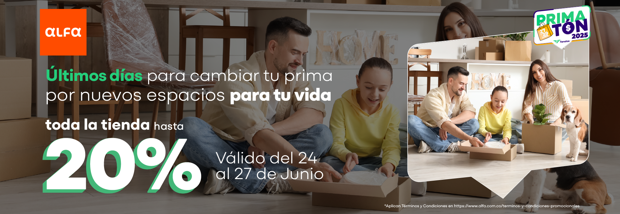 Primatón hasta 20% OFF​​